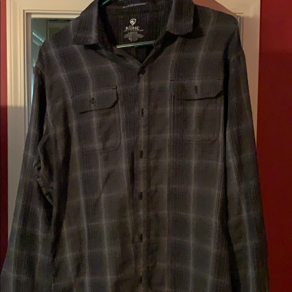 Kuhl long sleeve button down shirt